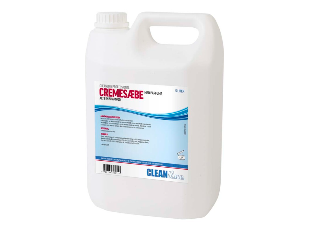 Sæbe med parfume luxus Cleanline 5 liter