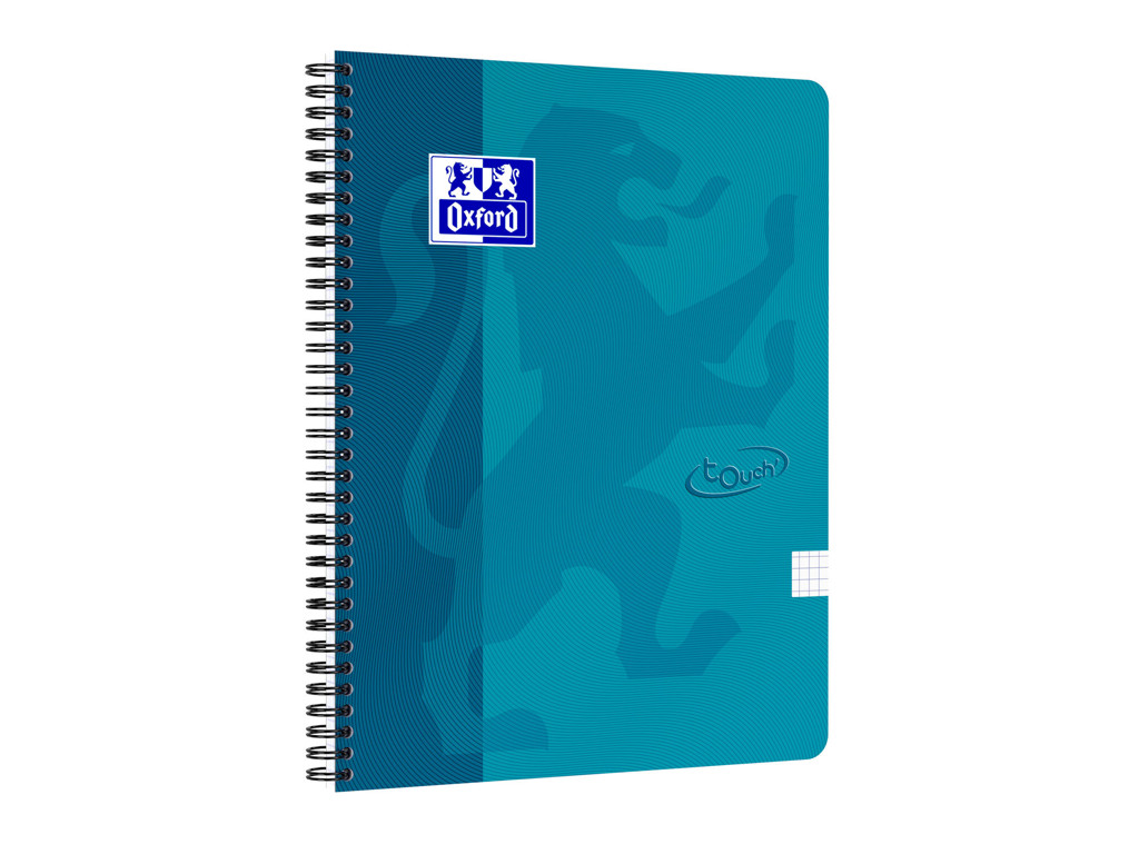 Notesbog Oxford Touch A4+ 90gr. tern turkis