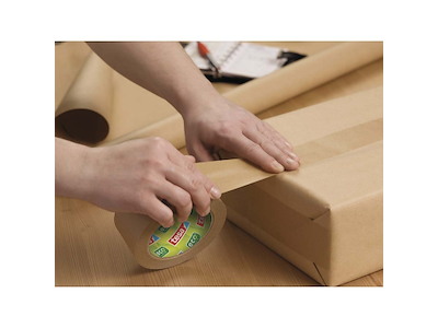 Pakketape Tesa Ecologo papir 48 mm x 50 meter brun
