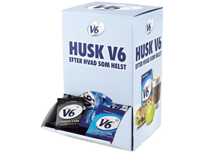 Tyggegummi V6 dental 2 x 170 stk.