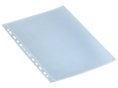 Plastlomme A4 0,11 præg åben top 100 stk