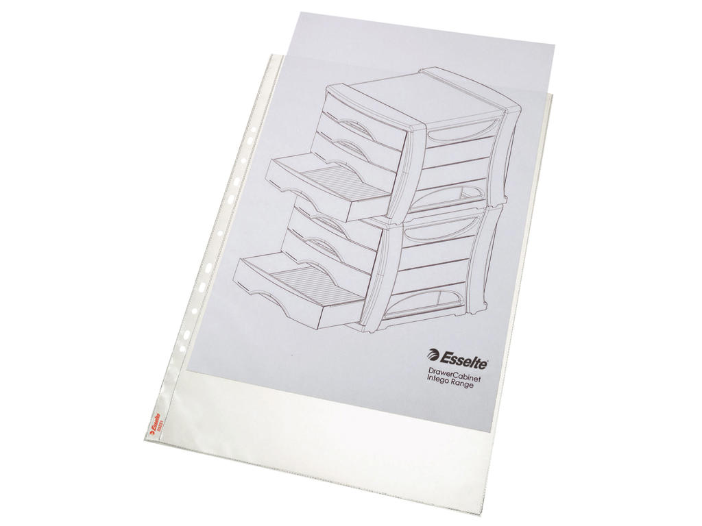 Plastlomme A3 0,085 m/præg 50 stk. højformat