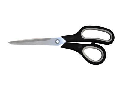 Saks office 215 mm spids sort/grå