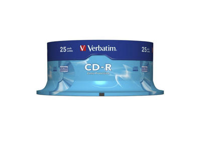 CD-R  700 MB 80 min 25 stk.
