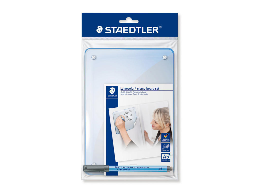 Memoboard Staedtler A5 selvkl. aftagelig