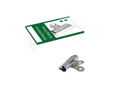 Papirklemme Bulldog 57 mm 12 stk