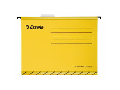 Hængemappe Esselte folio gul 25 stk