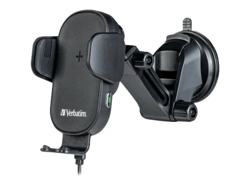 Verbatim Qi Fast Wireless Car Charger 15 Watt