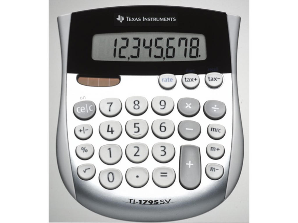 Lommeregner Texas TI-1795 SV 8 cifre