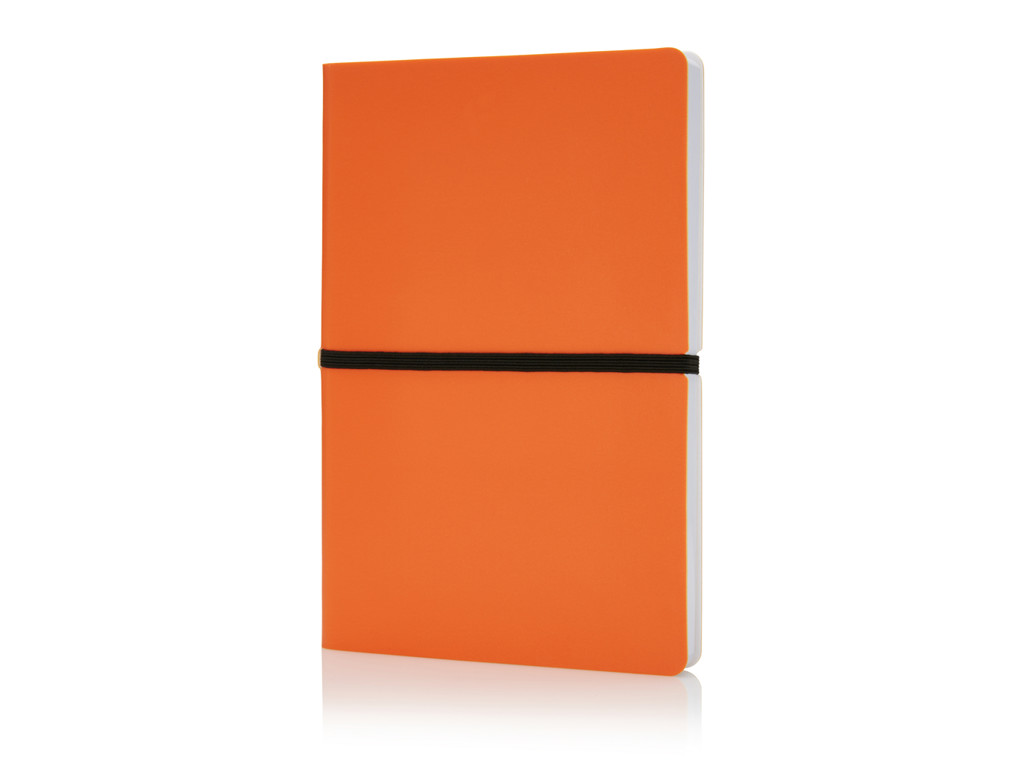 Luksus softcover A5 notesbog, orange