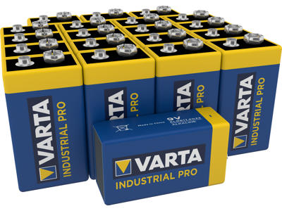 Batteri Varta industrial pro 9V 20 stk