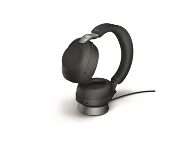 Headset Jabra Evolve2 85 UC stereo med ladestander sort