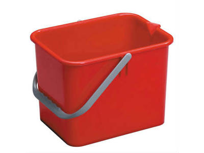 Rengøringsspand 13 liter rød