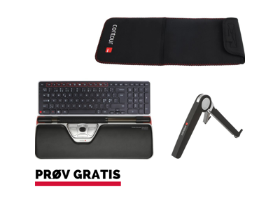 RollerMouse Red Plus wireless Travel Kit