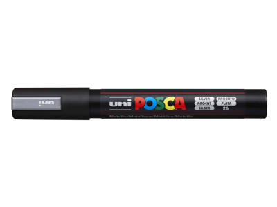 Paintmarker Uni Posca PC-5M silver