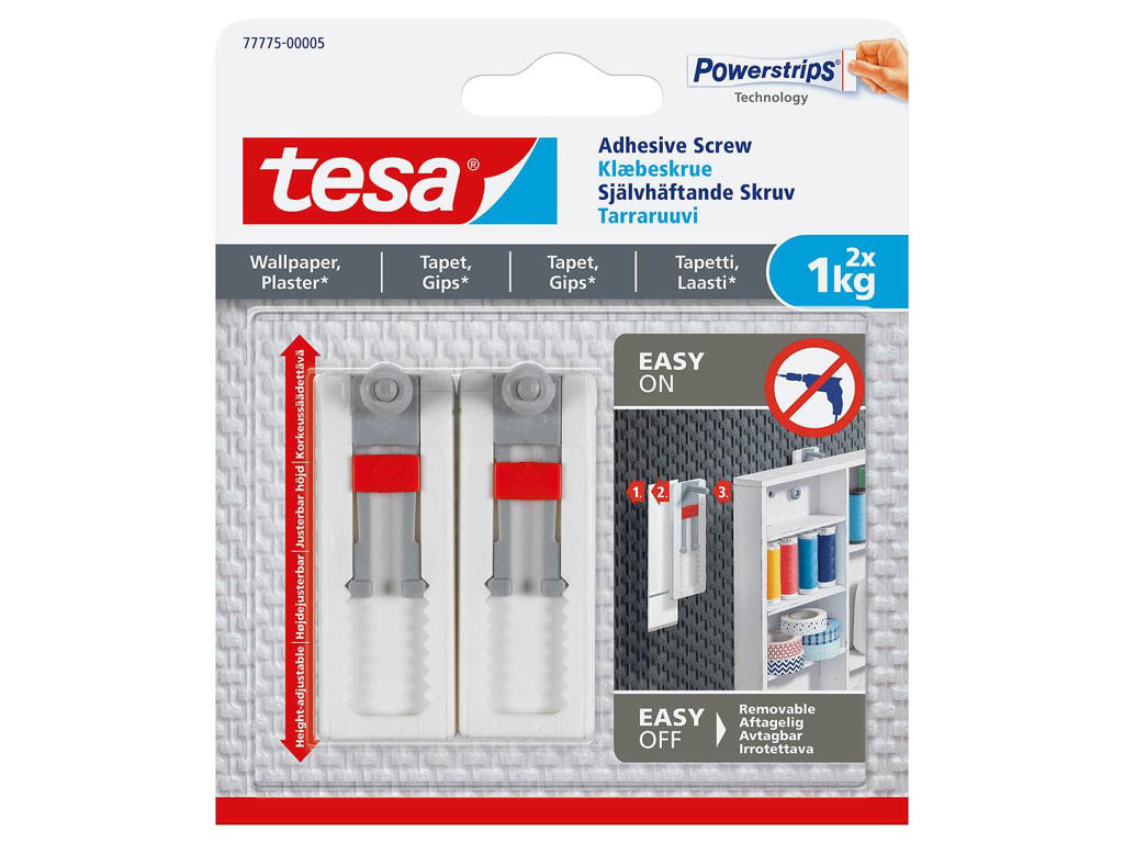 Powerstrips klæbesøm 2 x 1 kg (Tapet)