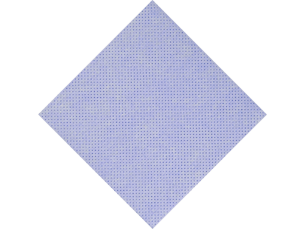 Klud rengøring 38x38 cm blå perforeret 450 stk