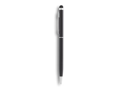Tynd stylus pen i metal, sort
