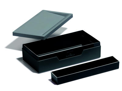 Opbevaringsboks VARICOLOR mørk grå