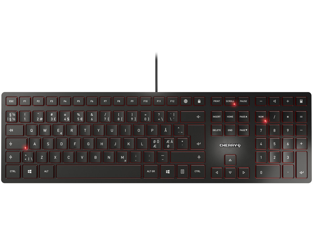 Tastatur Cherry KC 6000 slim sort