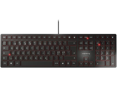 Tastatur Cherry KC 6000 slim sort