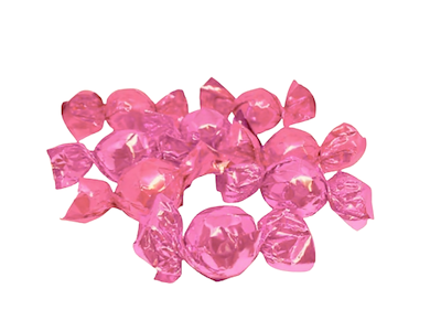 Chokoladekugler med fyld | Kakao | Pink | 1 kg