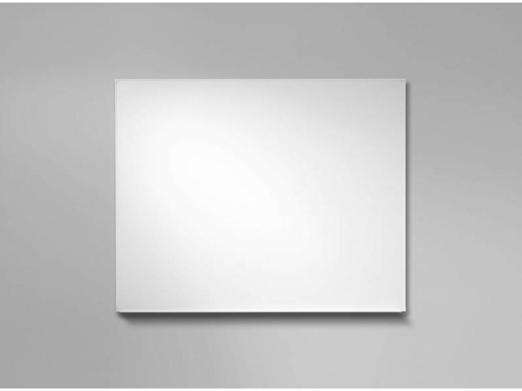 Lintex Whiteboard Boarder, gerede hjørner, aluminiumsramme 905 x 1205 mm, 