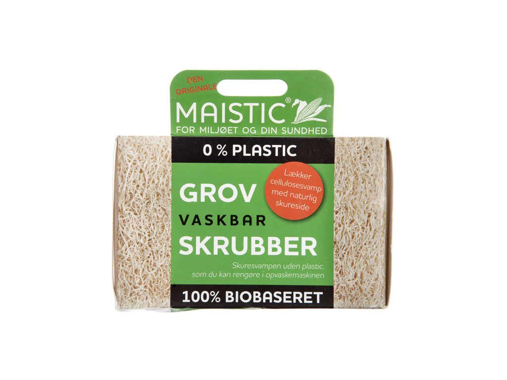 Maistic grov svamp uden mikroplast 7x11cm