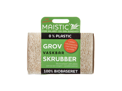 Maistic grov svamp uden mikroplast 7x11cm