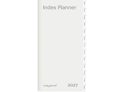 Index Planner månedskalender REFILL 2027