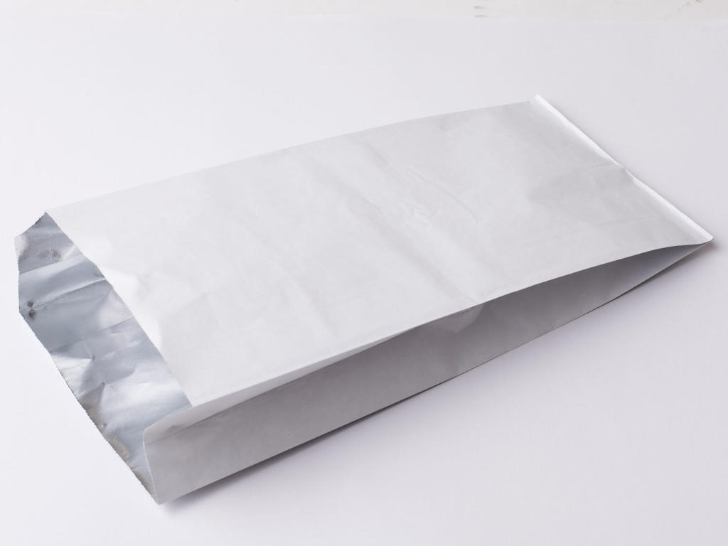 Grillposer m/alufolie hvid 16/6,5x33,5 cm. 250 stk.