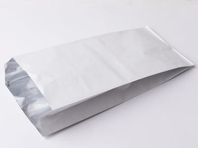 Grillposer m/alufolie hvid 16/6,5x33,5 cm. 250 stk.