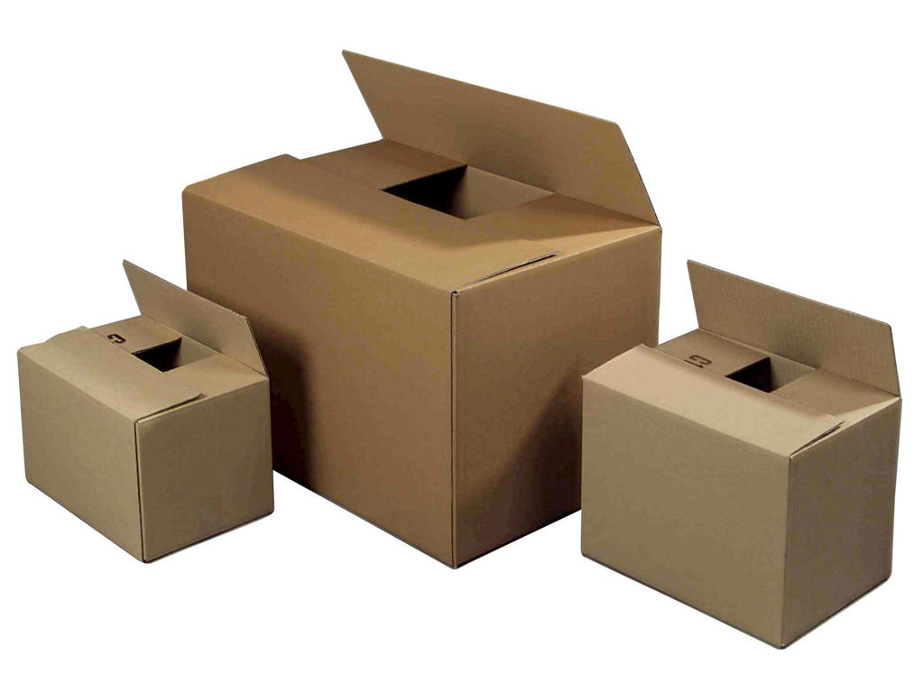 Papkasse 215x155x105/58 mm postoptimeret