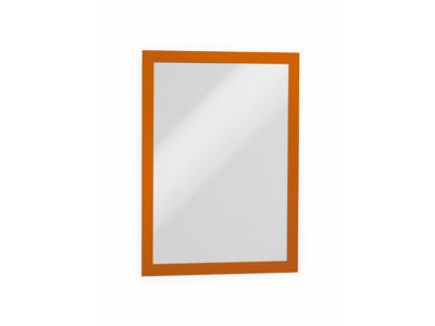 Skilt Duraframe® A4 orange selvklæbende 2stk