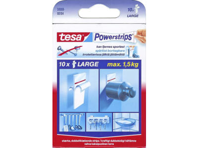 Powerstrips Tesa 58000 10 stk.
