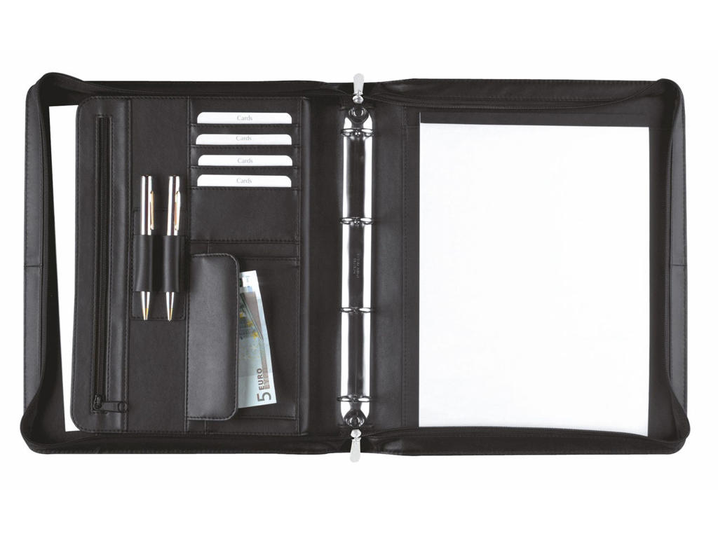 Salgsmappe A4 Eurostyle sort