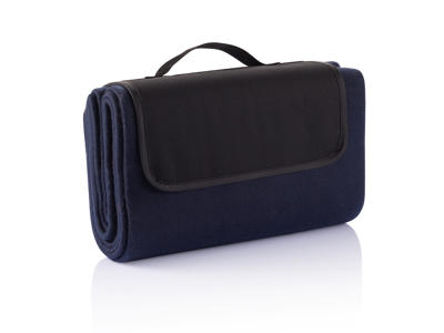 Picnictæppe, marine blå