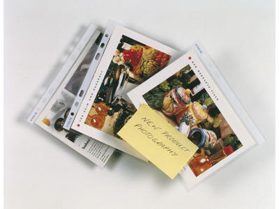 Plastlomme A5 0,09 m/præg å/top 100 stk. Esselte