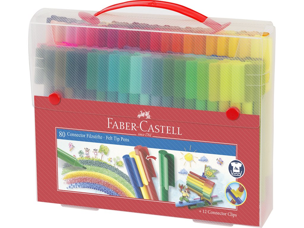 Tusser Faber Castell Connector 80 stk