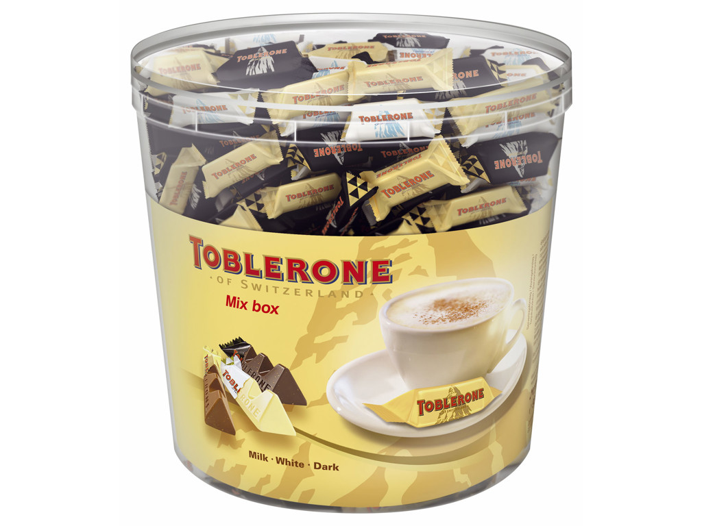 Chokolade Toblerone Tiny mix 904 gram.