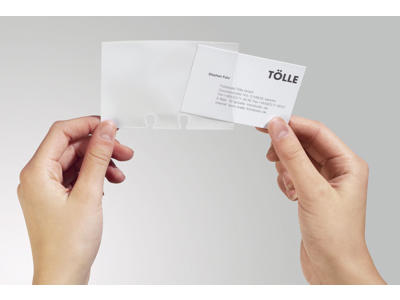 Visitkortlomme Durable Visifix 40 stk