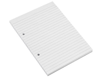 Blok A5 linjeret toplimet 2 huller