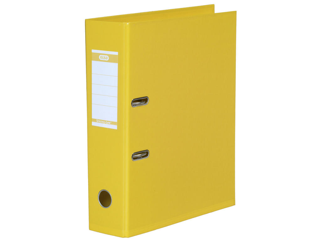 Brevordner ELBA A4 80 mm gul