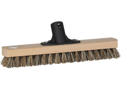 Gulvskrubbe træ/plast m/gevind 30 cm 