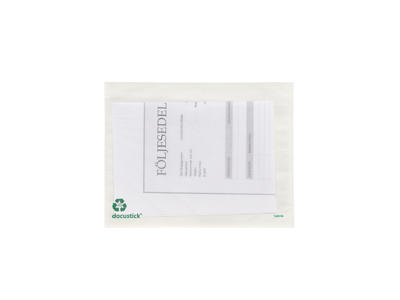 Følgeseddellomme C6 uden tryk 1000 stk Green