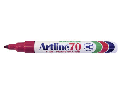 Marker Artline 70 rød