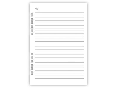 System A5 linjerede blade 32 stk., 92483300