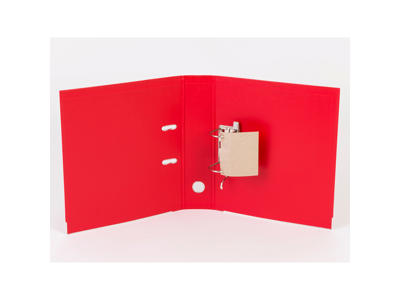 Brevordner A4 75 mm Q-Line rød