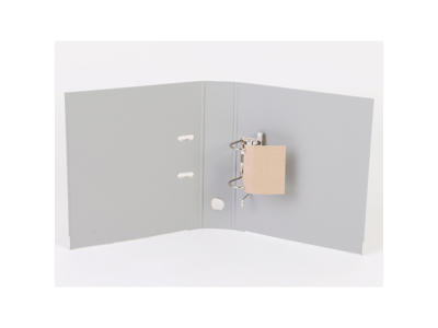 Brevordner A4 75 mm Q-Line grå