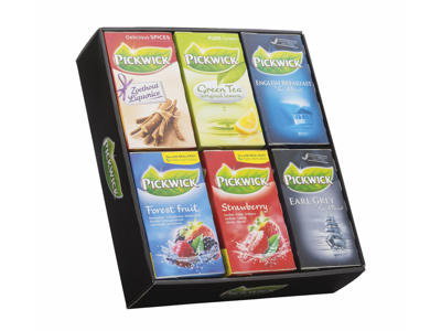 Te Pickwick Display 6 æsker